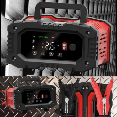 Chargeur pour batterie voiture