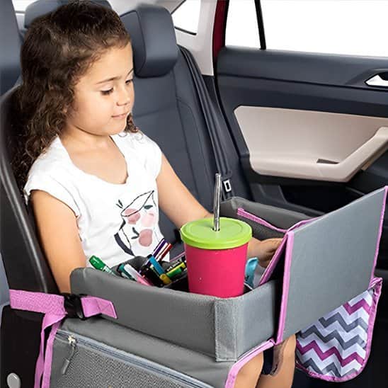 Organisateur voiture enfant | Plateau fermé - Fallaitipenser auto accessoires