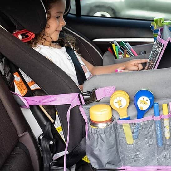 Organisateur voiture enfant | Plateau fermé - Fallaitipenser auto accessoires