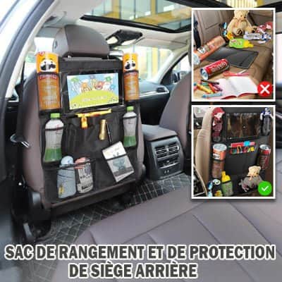protecteur de siege d auto avec rangement