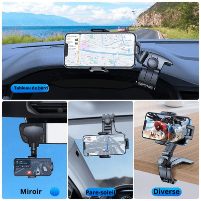 support de téléphone Topk dessus de volant - Fallaitipenser auto accessoires