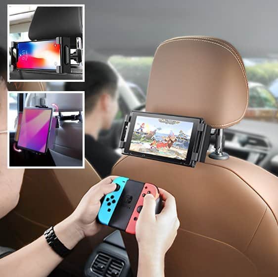 Support tablette voiture | Universel Rotatif - Fallaitipenser auto accessoires