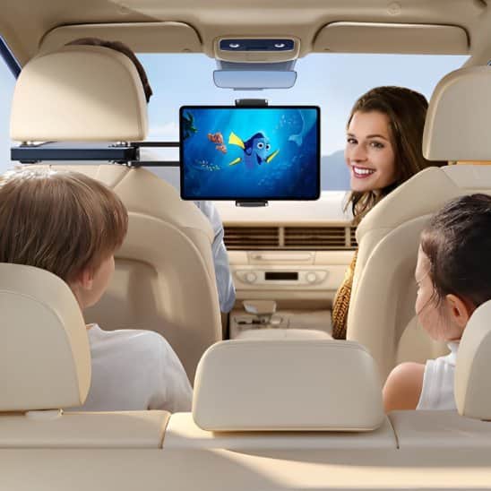 Support tablette voiture | Universel Sécurisé - Fallaitipenser auto accessoires