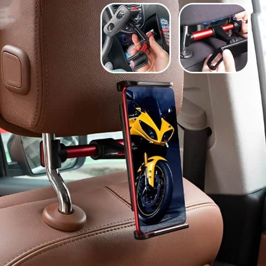 SUPPORT TABLETTE VOITURE/appuis tête - Fallaitipenser auto accessoires