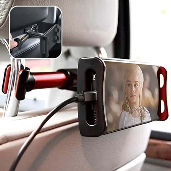 SUPPORT TABLETTE VOITURE/appuis tête - Fallaitipenser auto accessoires