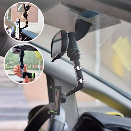 Support téléphone voiture | Miroirflex - Fallaitipenser auto accessoires