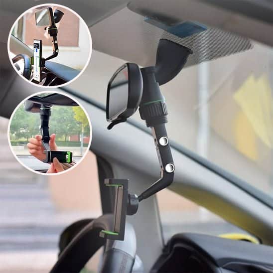 SUPPORT TELEPHONE VOITURE/retroviseur - Fallaitipenser auto accessoires