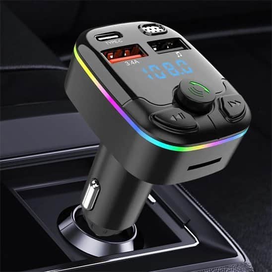 Transmetteur FM Bluetooth | Sans Fil Premium - Fallaitipenser auto accessoires