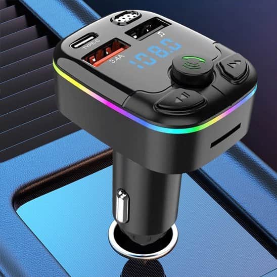 Transmetteur FM Bluetooth | Sans Fil Premium - Fallaitipenser auto accessoires